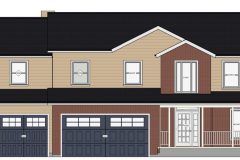 Elevation view of proposed remodel