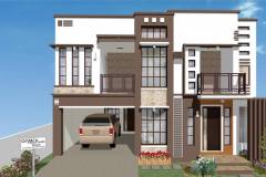 Residential home design in the Philippines.
