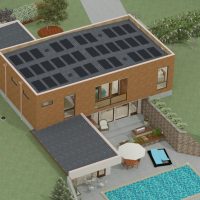 Hillside Home Design with Solar