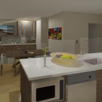 open kitchen floorplan