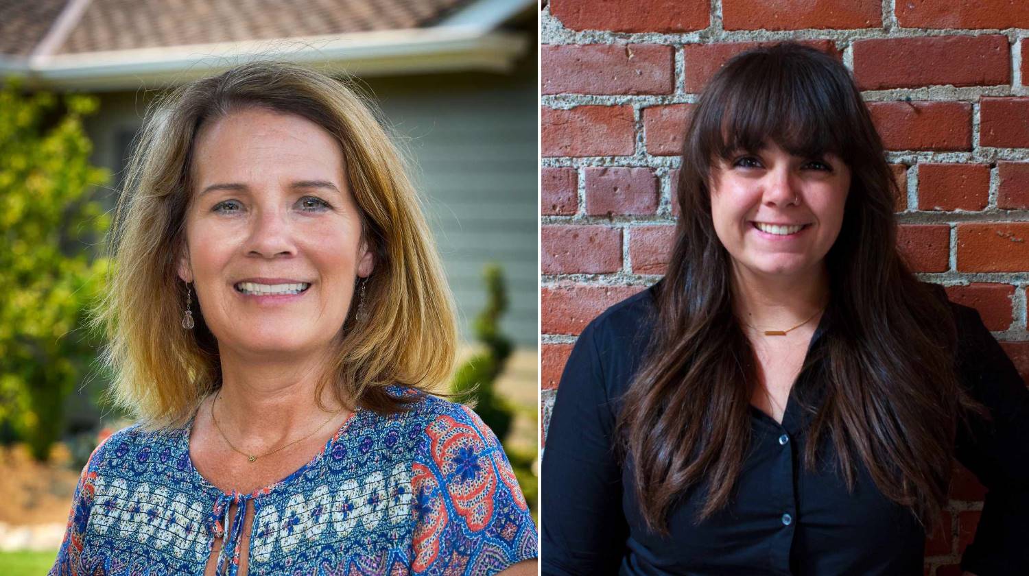 Robin McCarthy and Heather Brewer win 2nd Place with their Craftsman