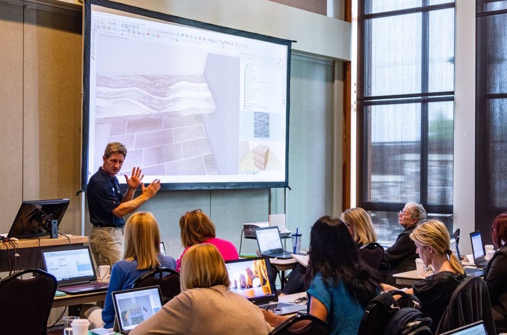 Scott Harris training a Chief Architect class.