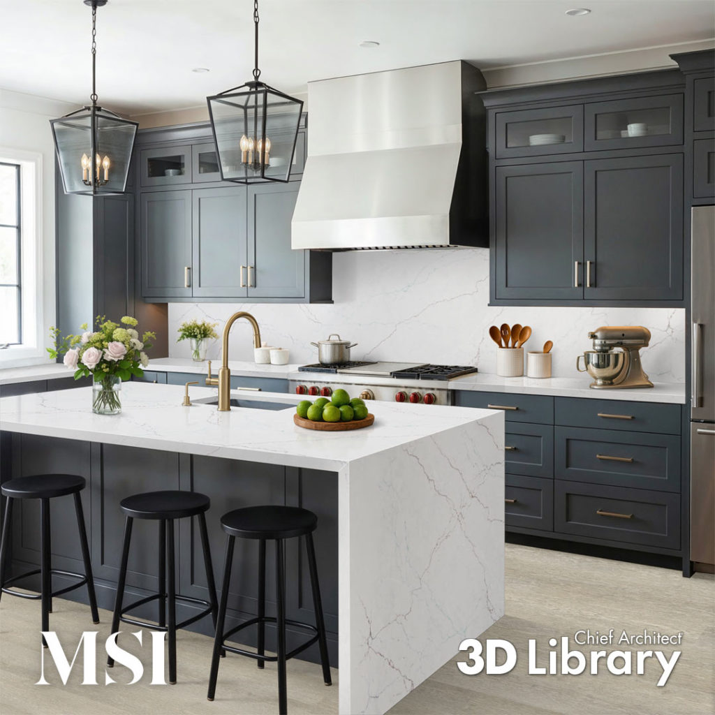 Click to download the MSI Surfaces catalog from Chief Architect's 3D Library.