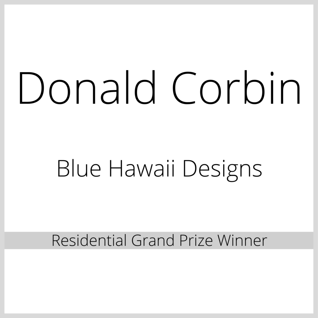 Donald, residential winner image